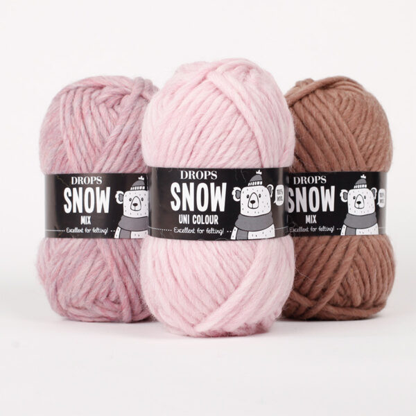 DROPS Snow Unicolor ja Mix -10%