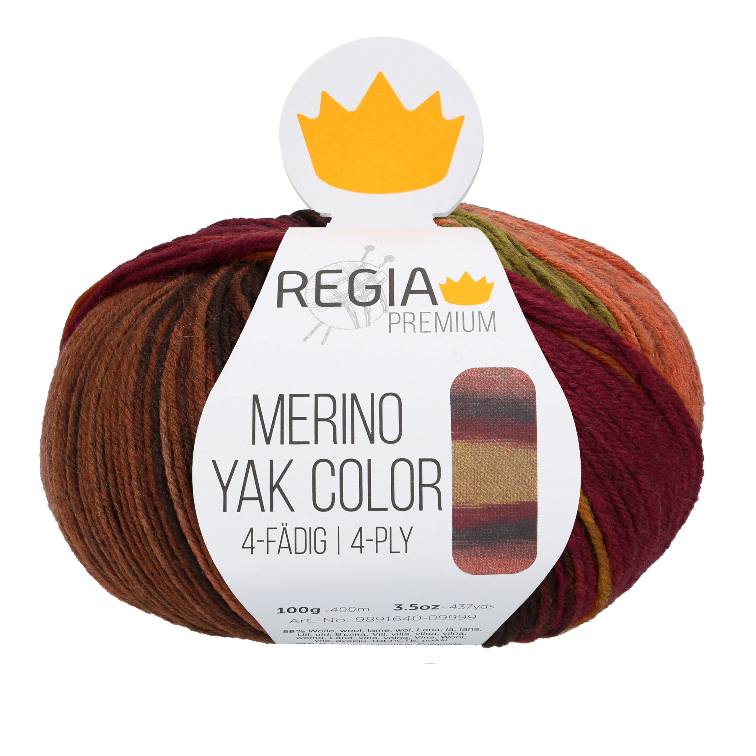 Regia Premium Merino Yak Color - KÄSITÖÖJAAM